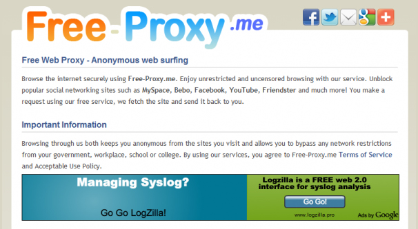 Free-Proxy-Site